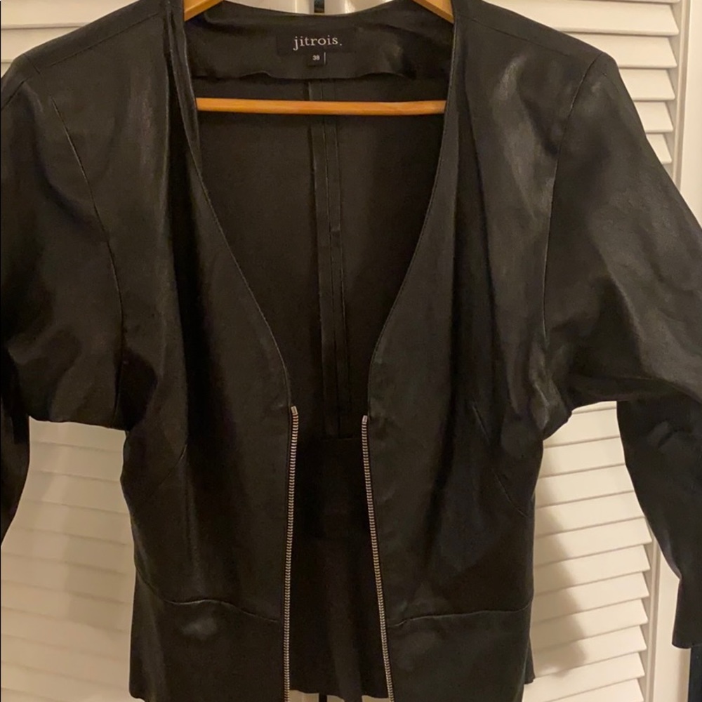 Leather jacket